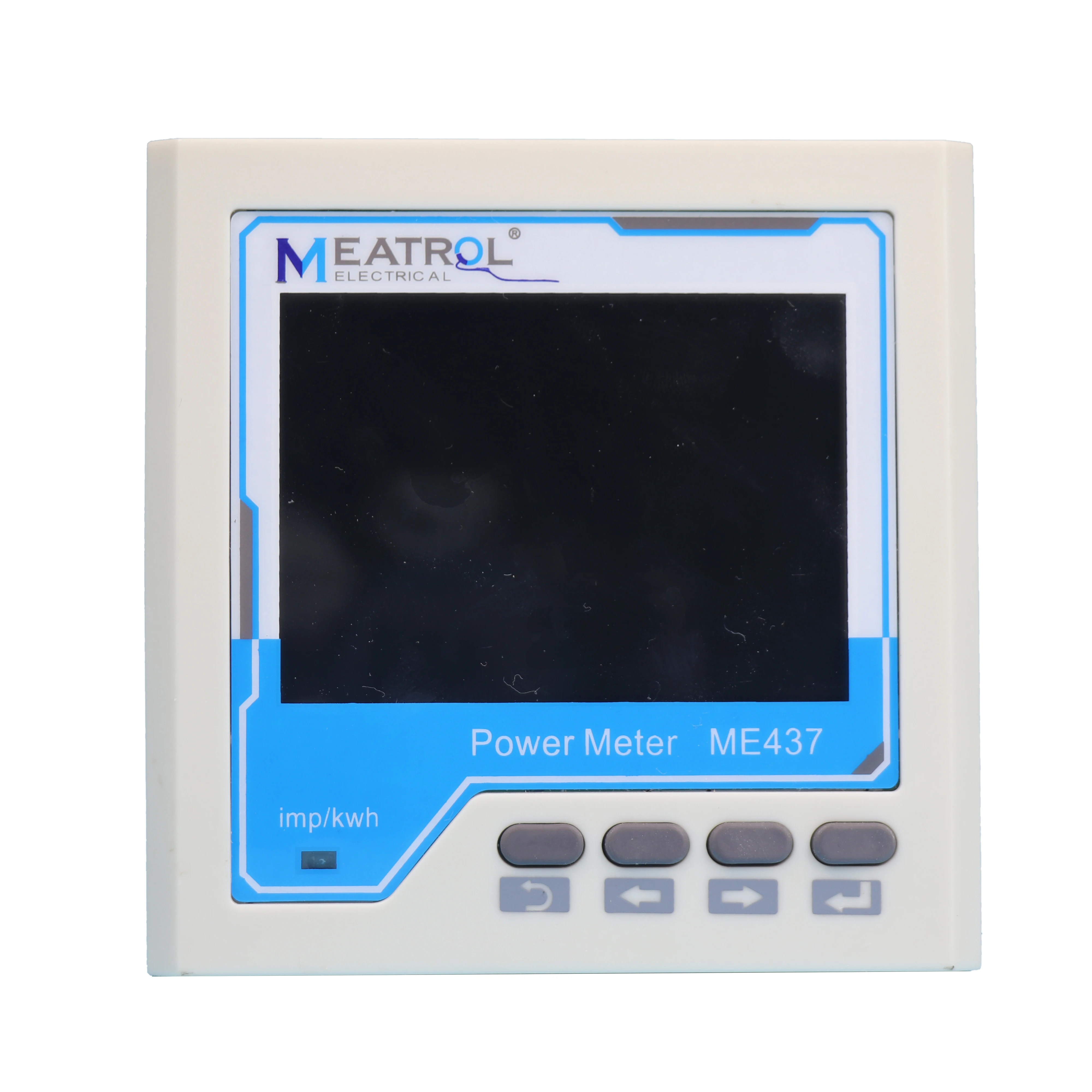 good quolity digital ultrasonic open channel flow meter river water flow sensor low price 4 20ma rs485 AC Amps hour meter MODBUS RTU RS485 Smart Panel meter Three phase Power Meter