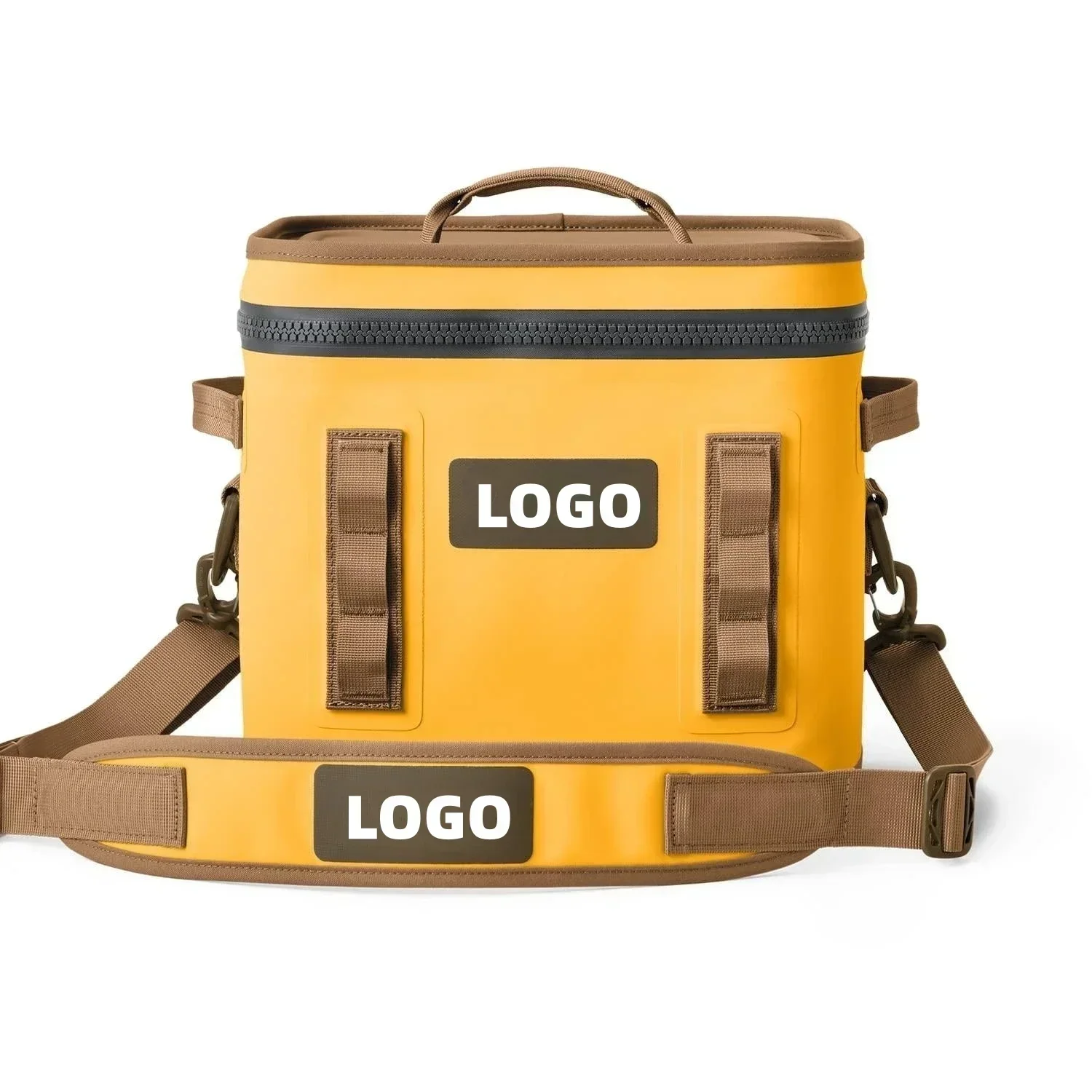 High quality popular design TPU ice cooler bag ODM waterproof insulated soft cooler for fishing camping 20L