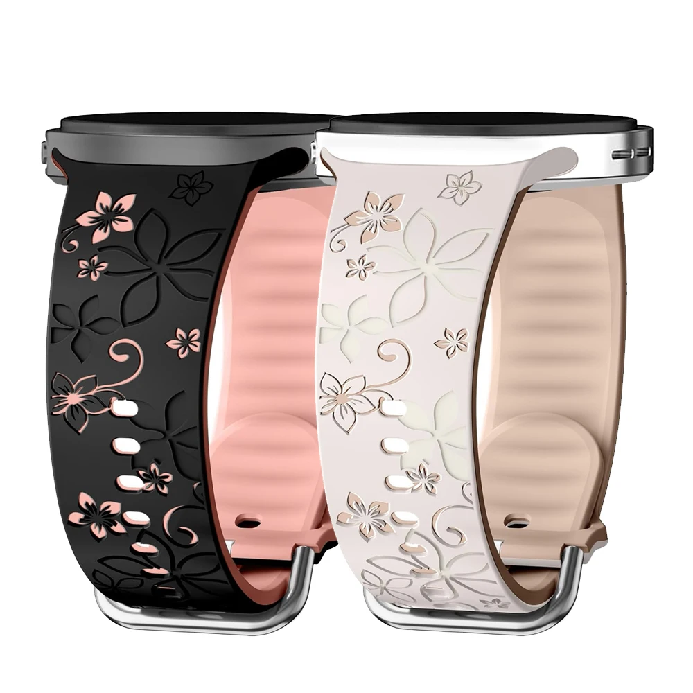 Engraved Sport Band Wrist Bracelet Strap
