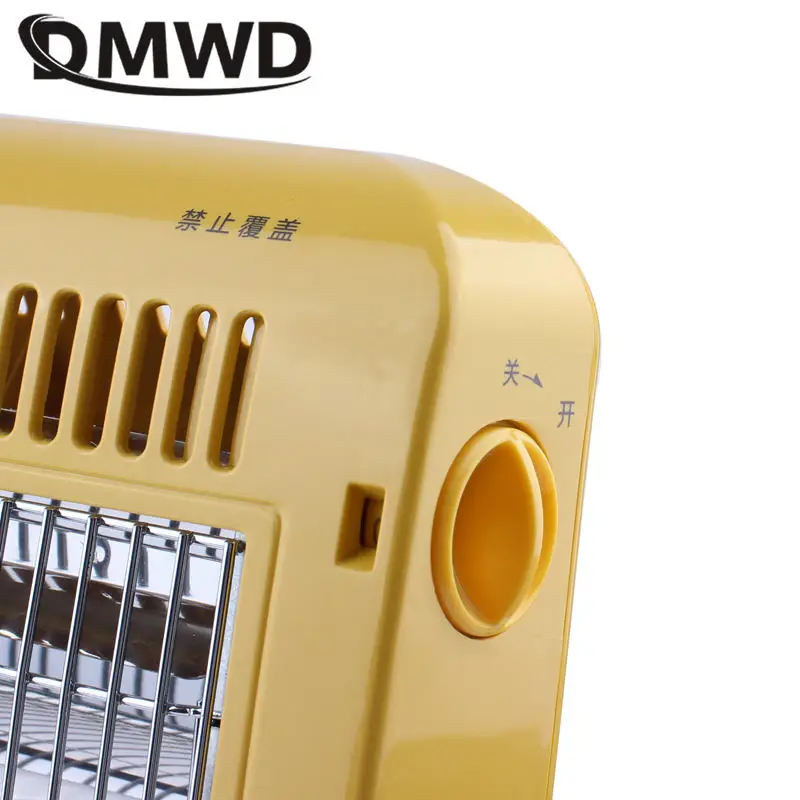 DMWD 1000W 2 Gears Adjustable Portable Electric Heaters Home Room Floor Desk Electric Fan Heater Warmer Hot Winter fast-heating 3