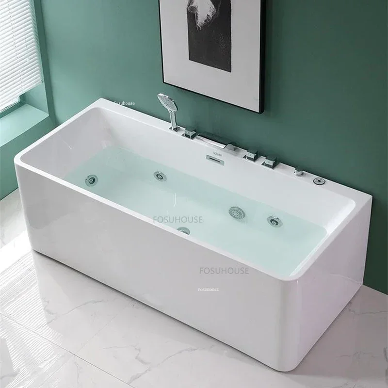 Modern Acrylic Bathtub Spa Tubs And Sauna Rooms Spa Bathtubs Sauna Rooms Bathtub Rectangle Comfortable Massage For Adult
