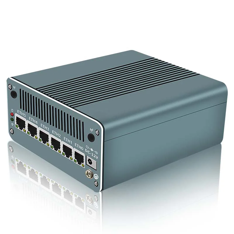 13세대 방화벽 라우터 I7 1355U I5 1335U I3 1315U U300 6개 I226-V 2.5G 2개 NVMe 2개 SATA 방화벽 어플라이언스 미니 PC Proxmox