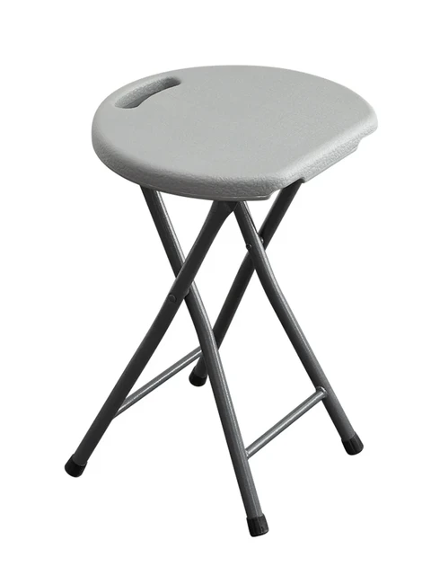 Fabricant et fournisseur de tabouret rond pliant en plastique