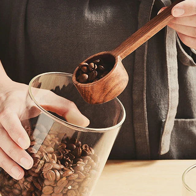 Cuillère doseuse (cuillère à mesurer) pour café moulu noir pour