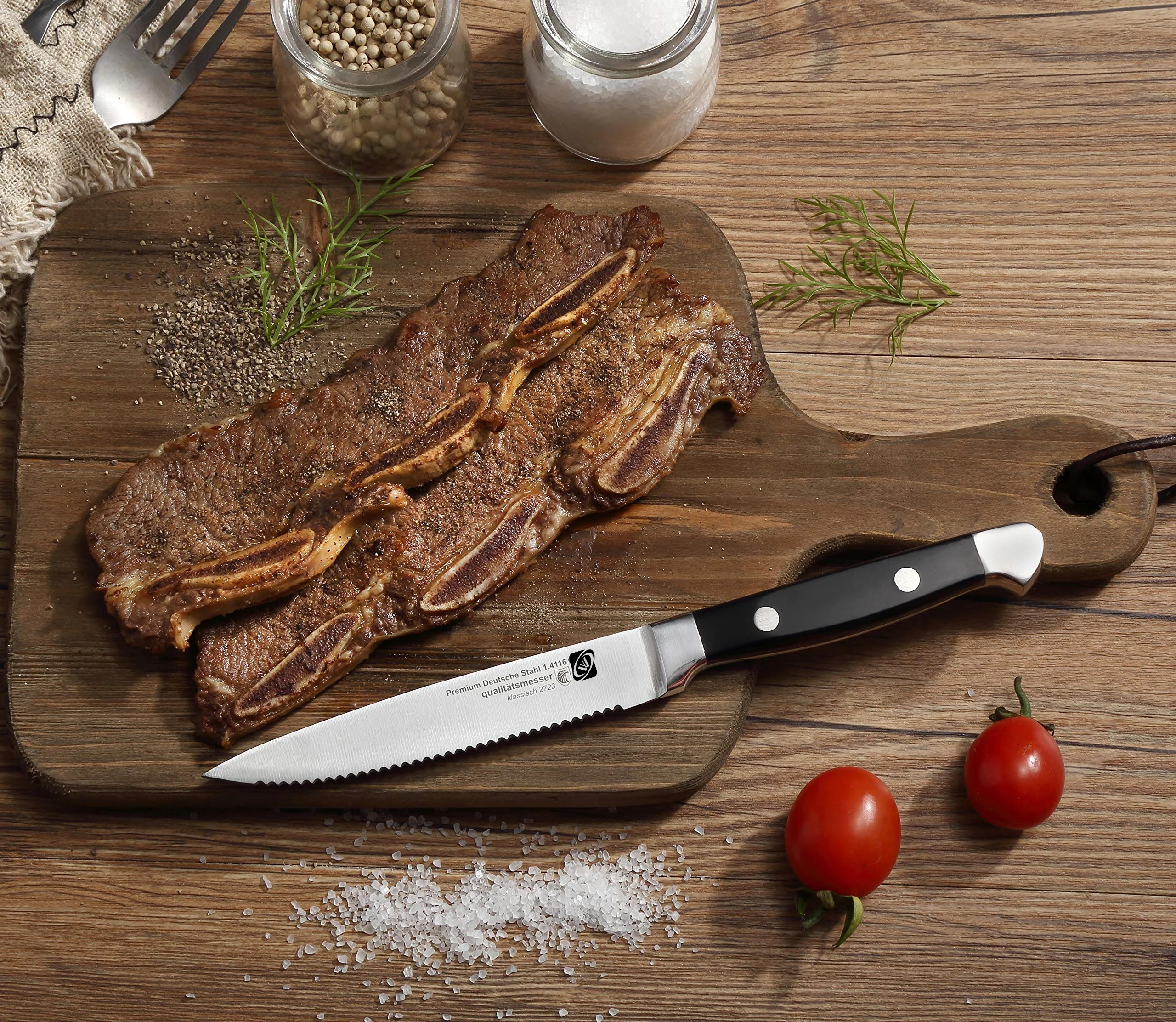 Steak Knife Set Stainless Steel 2