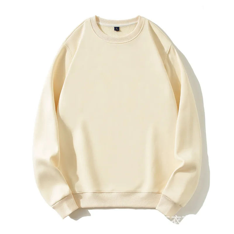 

Autumn and Winter Round Neck Plush Cotton Sweater 500g Silver Fox Velvet Long Sleeve Work Clothes Event Party