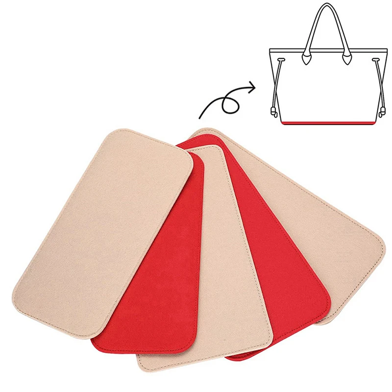 1 Pz Feltro Base Shaper Perfetto Per Lv Neverfull Hangdbag Supporto Inferiore Del Sacchetto Addensare