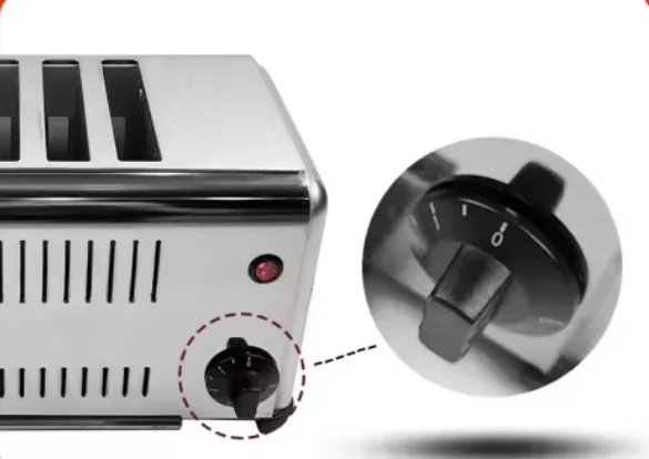 Manufacturer Stainless Steel Commercial Toaster 4 Slice Bread Toaster For Sale