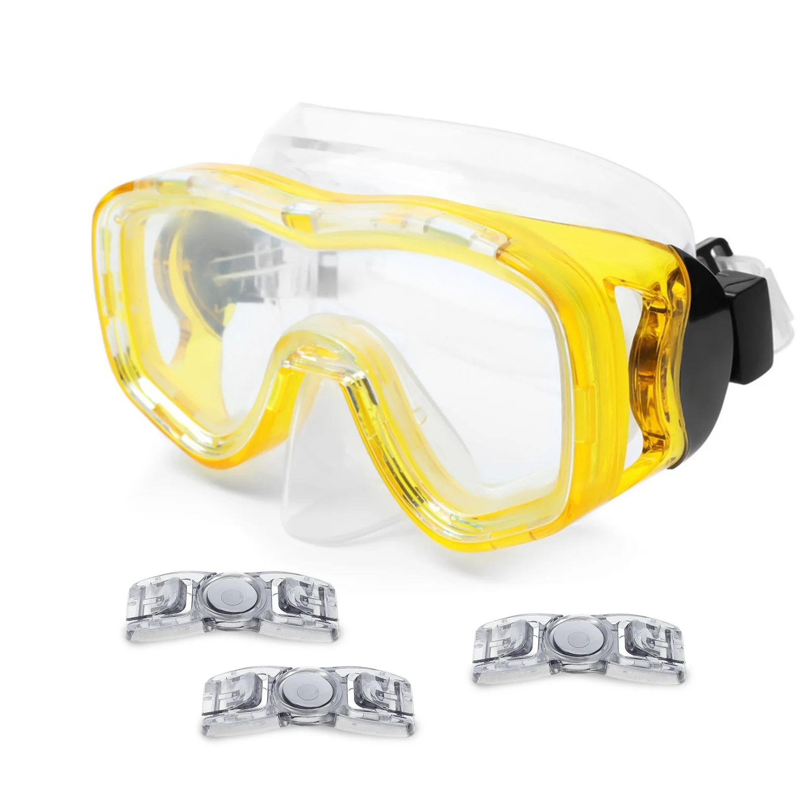 4pcs Swim Goggles Buckles Universal Goggles Connector Adjustable Swimming Lock Replacement Fastener Swim Eyewear