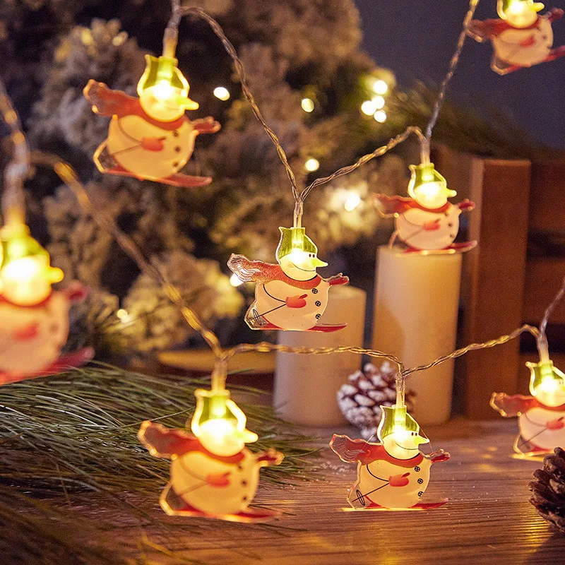 thumbnail image 1 of Guirnalda de luces LED para árbol de Navidad, 1,5 m, 10 LED, para colgar en Navidad, decoración del hogar, regalo de Año Nuevo 2024, 1 of 5