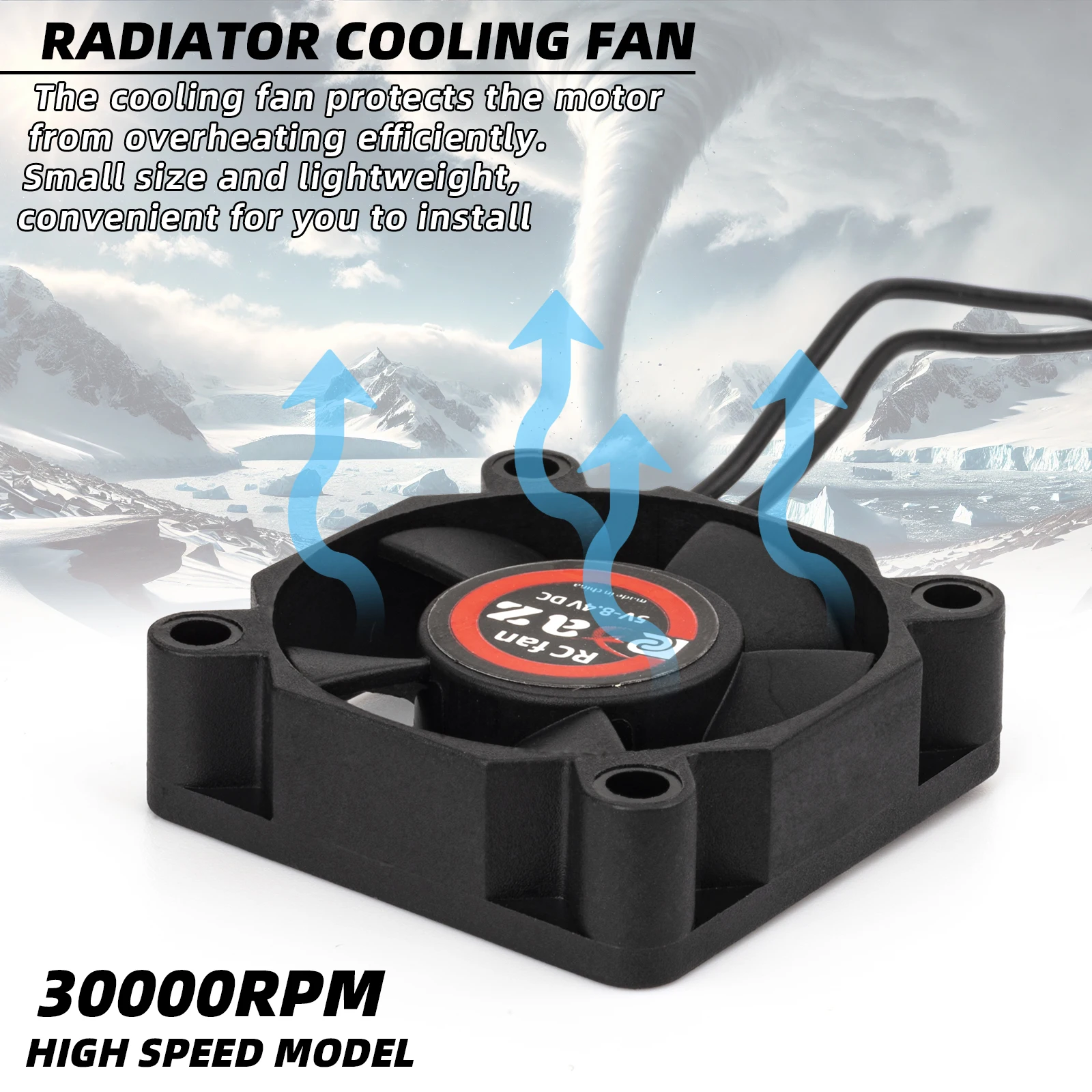 Ventilateur de refroidissement RC 25-50mm - Moteur brushless - Pièce détachée