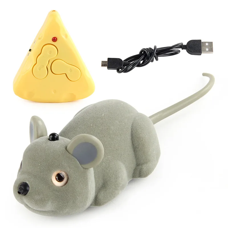 RC Animals - Interactive and Smart Red Infrared Electric Simulated Crawling Mouse Funny Toy 3