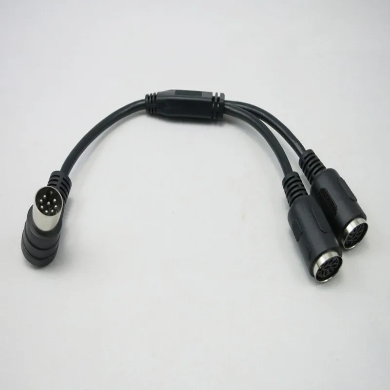 For Volvo HU-xxx 8pin Y Cable Adapter for RTI Navigation module and Yatour(YT-VHY)