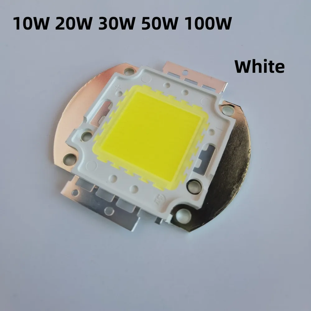 32mil 고전력 LED 칩 10W 20W 30W 50W 100W COB SMD LED 구슬 흰색 RGB UV 성장 전체 스펙트럼 10 20 30 50 100W 와트