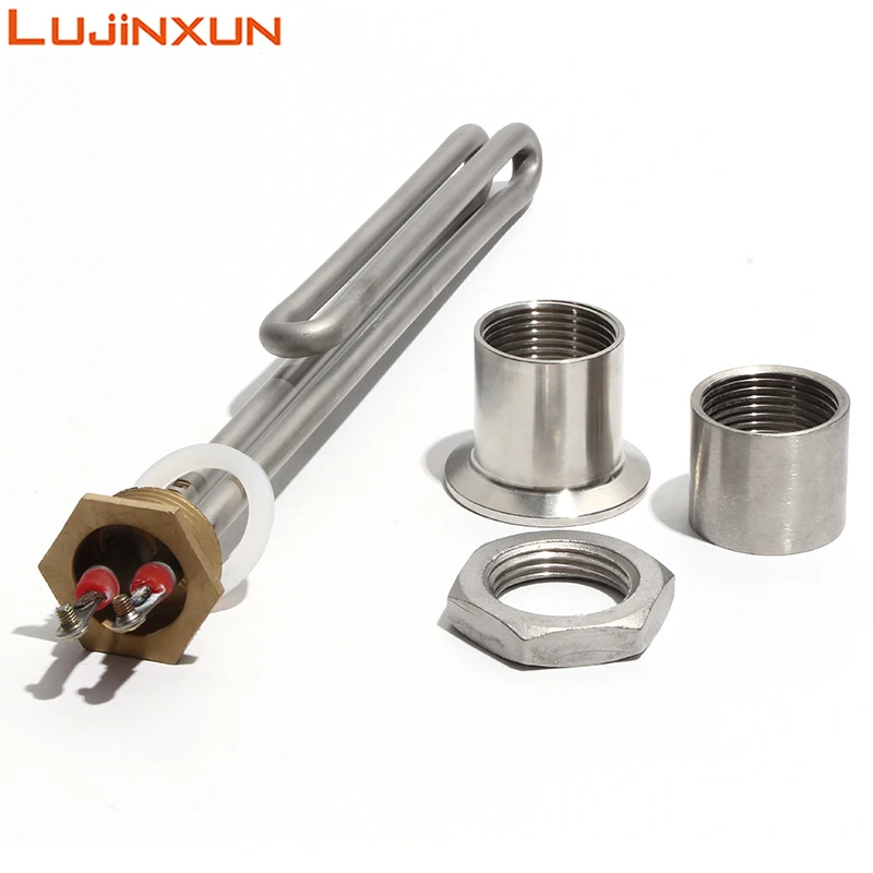 Lujinxun Stainless Steel Electrical Heating Element Booster Tube For Water  Boiler ,1/DN25/32mm, AC110V/220V/380V,1/2/3/4/6KW - AliExpress