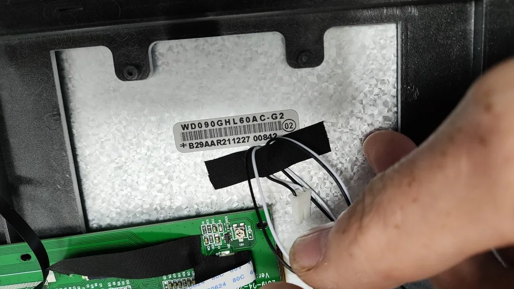 Gps Car Radio Repair para Crianças Tablet pc Parts Faça Você Mesmo Novo Polegada 60pin Ips para Wd090ghl60ac-g2 Wd090ghl60ac-g2 - Imagem 2