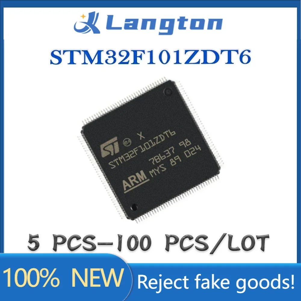 

New Original STM32F101ZDT6 STM32F101ZDT STM32F101ZD STM32F101Z STM32F101 STM32F STM32 STM IC MCU LQFP-144 Chipset