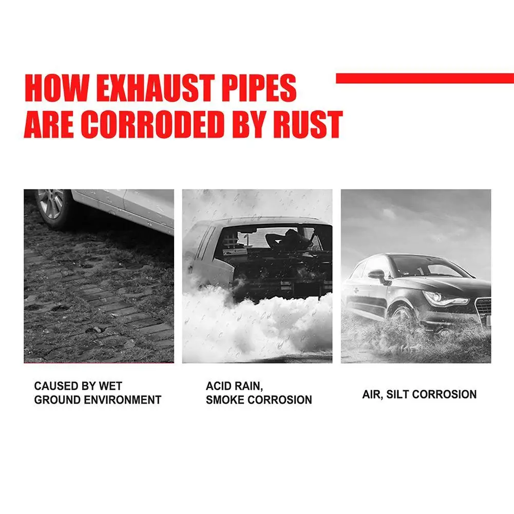 Metal Exhaust Pipe Cleaner Anti Rust Coating