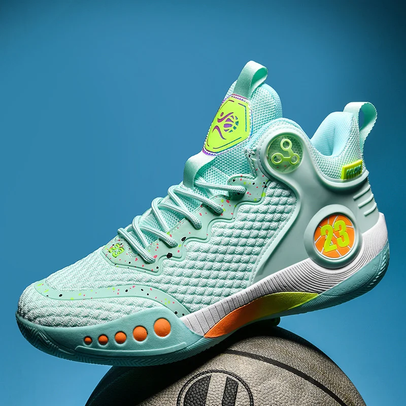 High Top Basketball Shoes For Men Wearable Basketball Sneakers Woman Unisex Brand Basketball Boots For Men Outdoor Trainers