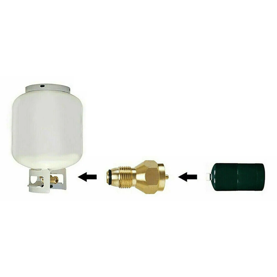 Adaptateur De Recharge Pour Bouteille De Propane 1 Lb - Raccord Laiton - Kit Outil Barbecue