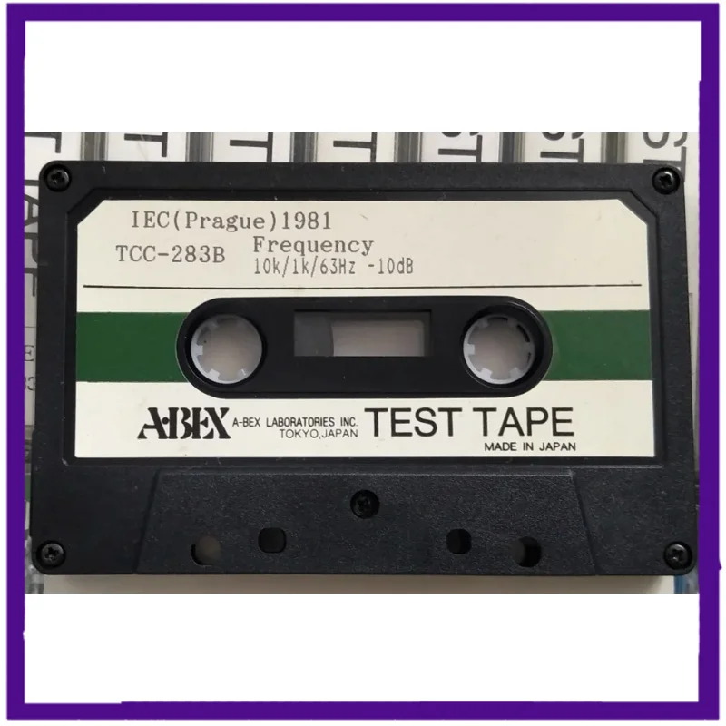 Подлинный для ABEX TCC-283B TEST TAPE