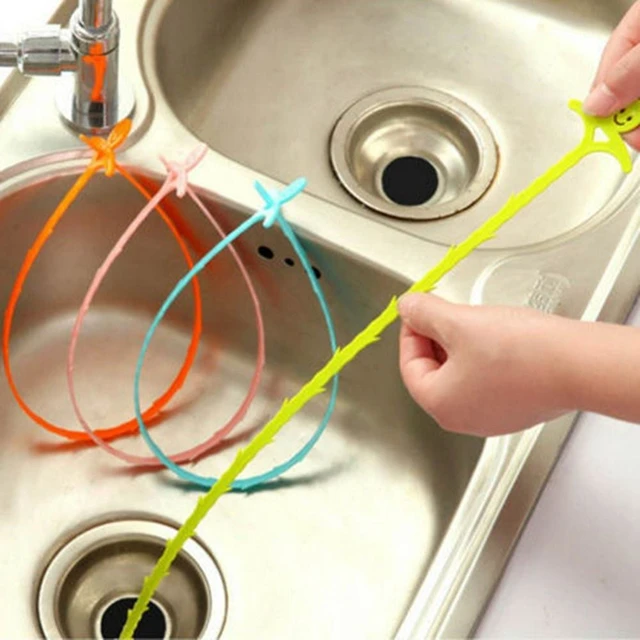 Bathroom Kitchen Sink Cleaning Multifunctional Claw Sewer Claw Hair Catcher  Clog Remover Grabber For Shower Drains Bath Basin