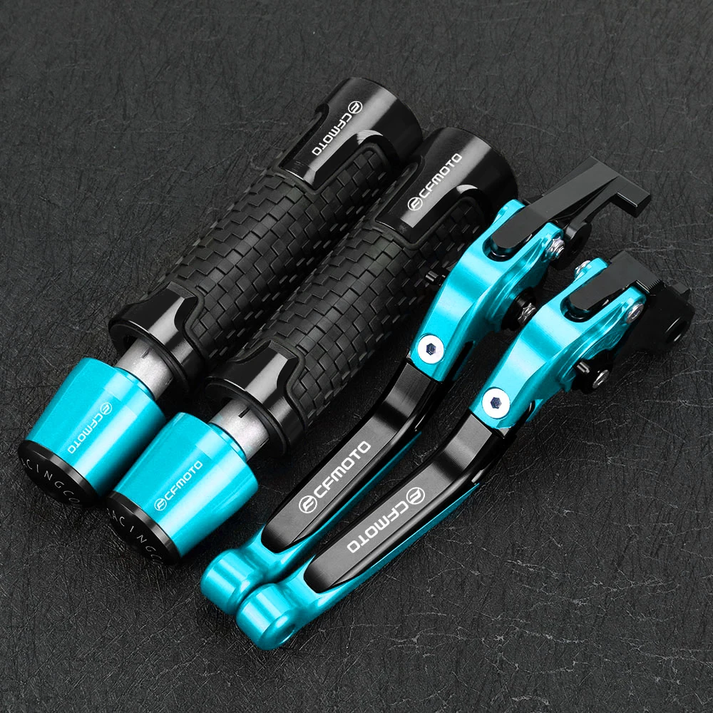 

Для CFMOTO 450SR 2021 2022 2023 450 SR аксессуары для мотоциклов CNC Регулируемые рычаги тормозной муфты руля ручки захвата концы