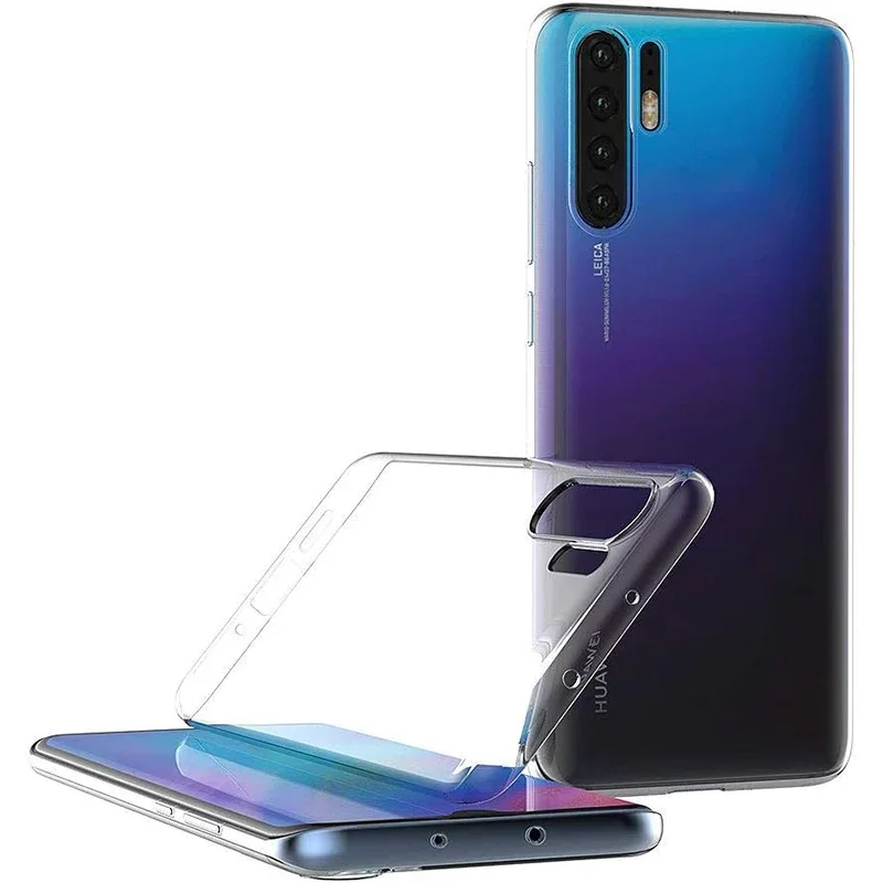 Ultra Thin Transparent Silicone Shockproof Clear Back Case