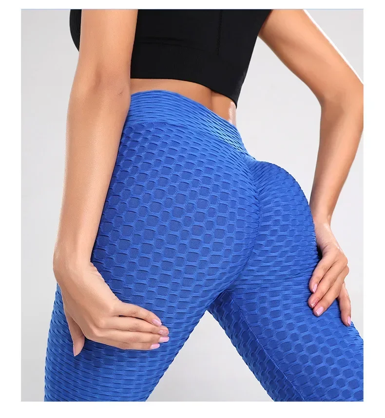 S-3XL Frauen Blase Hüfte Heben ÜbungYoga Hosen Frauen Fitness Laufen Hohe Taille Gym Fitness Sport Ausgestelltes Hose Tanz Sexy – Detail 16