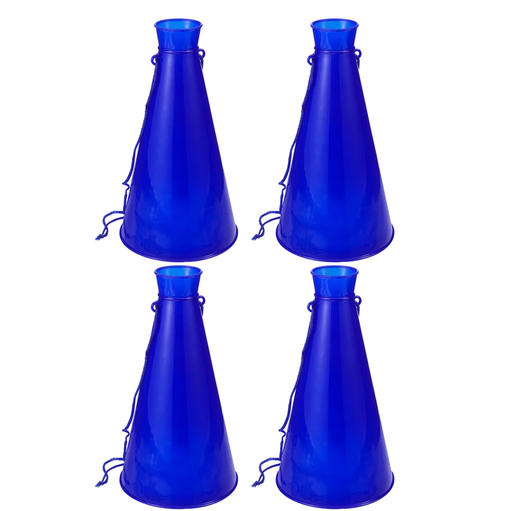 

4 Pcs Morphie Portable Megaphones Kid Safe Kids Horn Toy Trumpets Plastic Cheer Ceremony