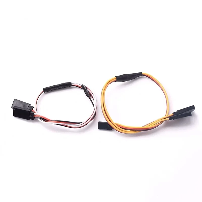 5Pcs/lot 10/15/20/30/50CM Servo Y Extension Cord Cable Lead Wire 30/60 Core For JR Futaba RC Battery Drone Car Boat Helicopter 6