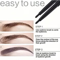 Paquet de 5 crayons Eyeliner noirs imperméables et résistants à la sueur-longue durée, anti-taches pour le maquillage des yeux audacieux, formule EasyGlide pour Perf 5