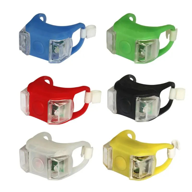2pcs Baby Stroller Night Light Waterproof Silicone Caution lamp Outdoor LED Remind Caution Lamp stroller accessories stroller reflective patch