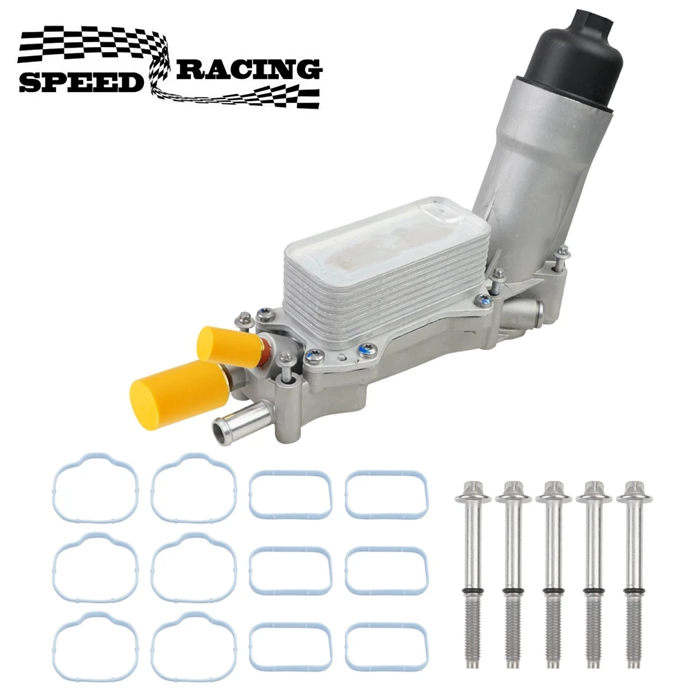 Engine Oil Cooler Oil Filter Housing Adapter Dodge Jeep Chrysler Ram 3.6L V6 926-959 68105583AF 68105583AA 68105583AE