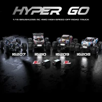 HYPER GO MJX16207 16208 1/16 RC Car Brushless 70KM/h 2.4G 4WD Racing Car Off-Road High Speed Remote Control RC Truck Hobby Toys 2