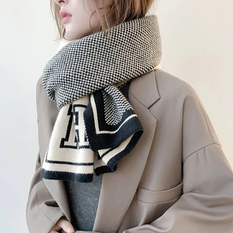 Japanese Style Winter Scarf | Korean Style Winter Scarf | Apparel ...