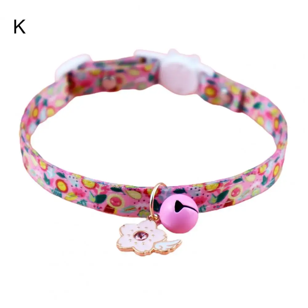 Title 47, Cat Collar Double Webbing Adjustable Printed Ki...