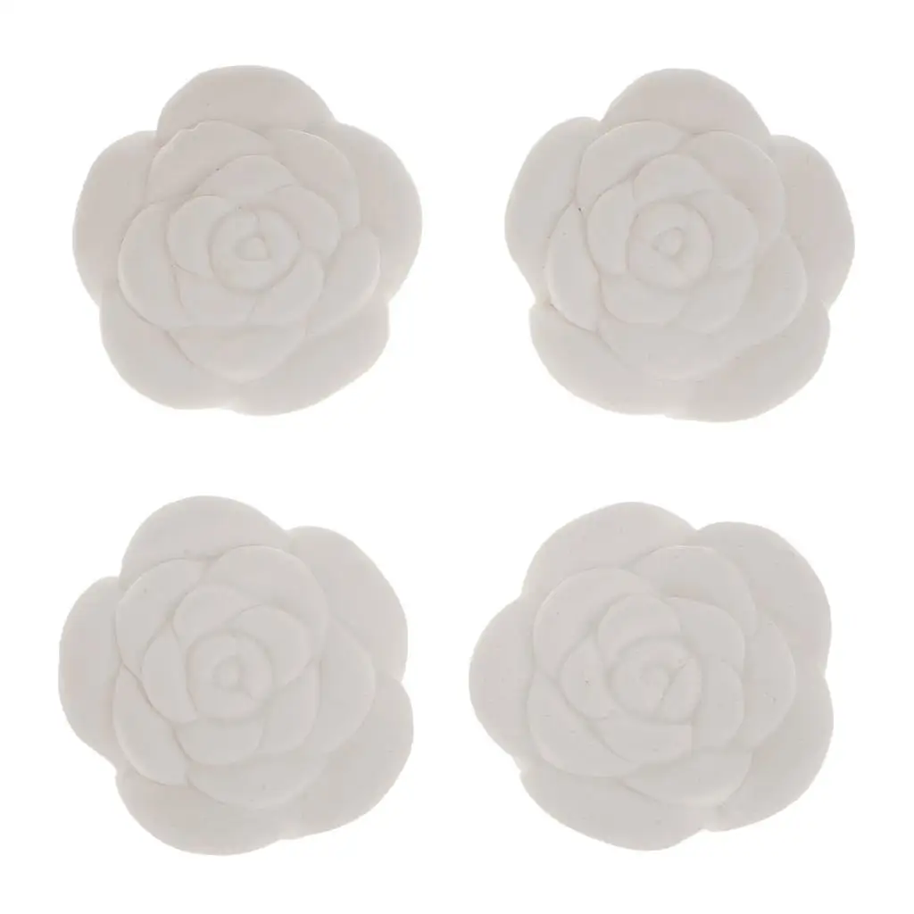 10 Pack Rose Perfum Stone Aroma DIY Essential Oil Diffuser Home Aromatherapy Stone Air Freshener Aromatic Room Fragrances