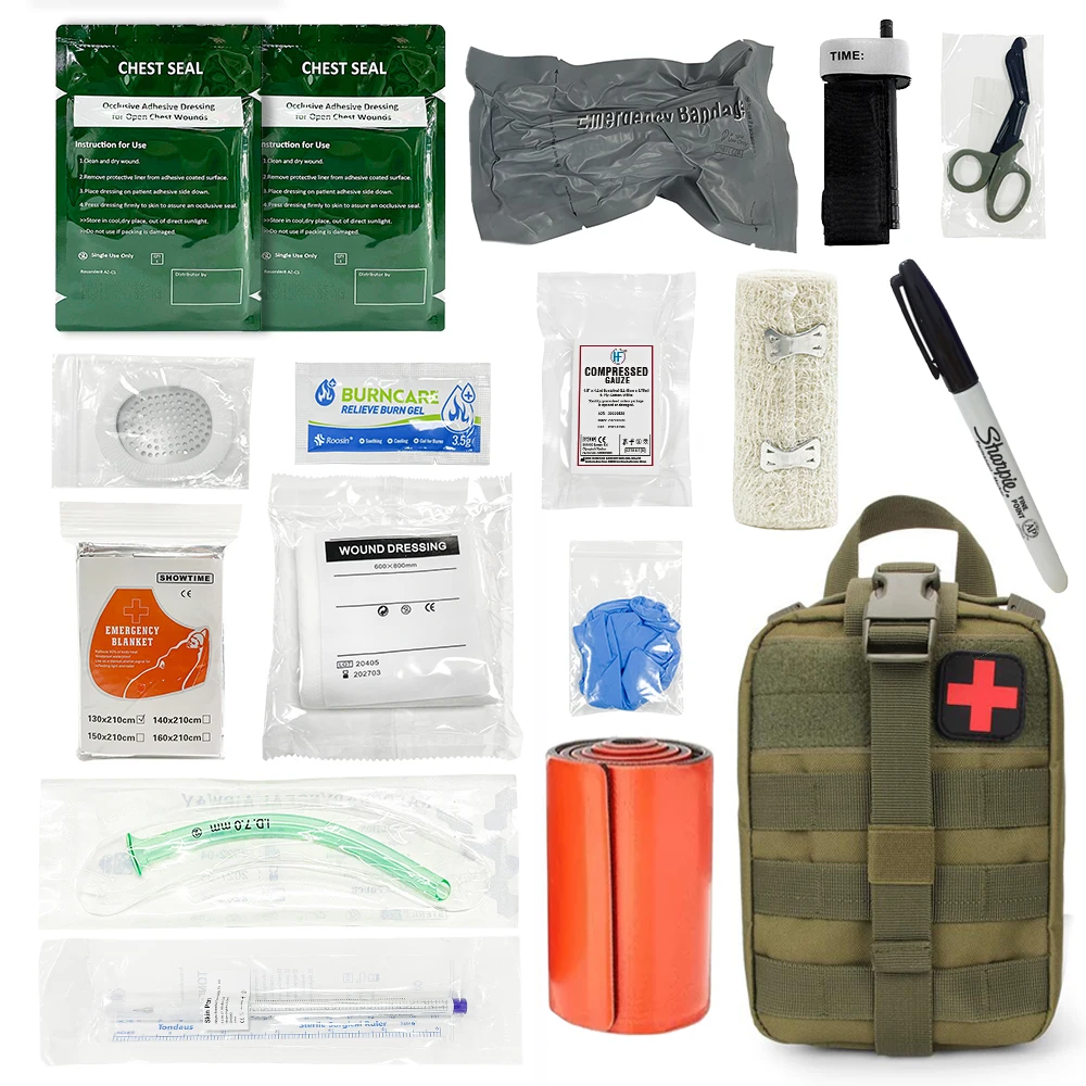 First Aid Kit Military Tactical Tactical Medical First Aid Kit Аптечка Военная Bag