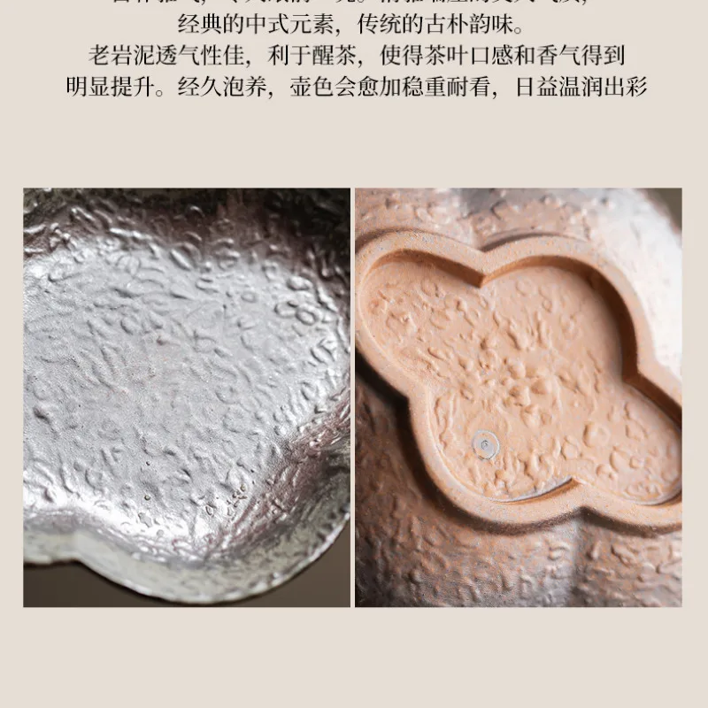 Clear Water Old Rock Mud Ruyi Coasters Elegant Stand for Mugs for Coffee Cups Saucer Heat Insulation Placemats Cup Holder Cafes