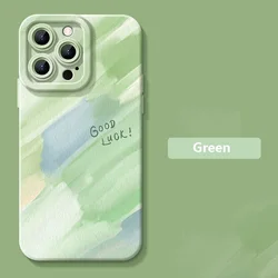 Stylish Watercolor Painting Silicone Phone Case Cover for Xiaomi 11Lite 5G (1)