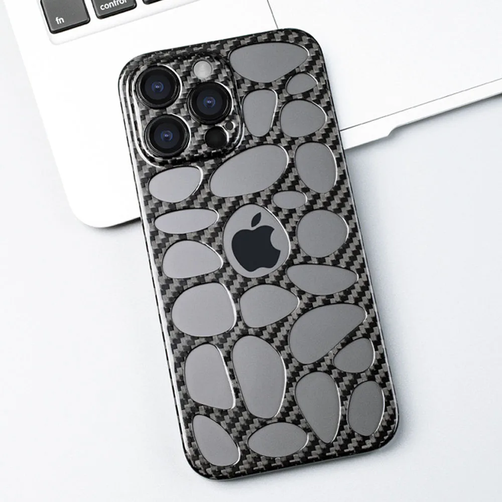 

Forge Real Carbon Fiber Case For iPhone 14 Pro Max Ultra-Thin Anti-Drop Aramid Fiber Thin Leaky Patterns Case Camera Anti-Fall