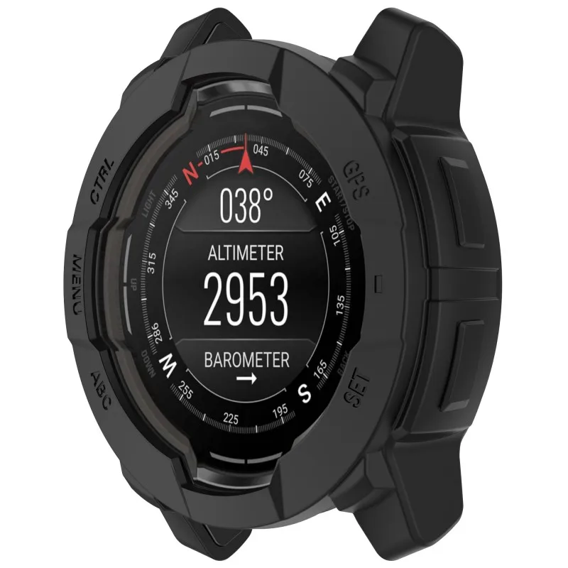 Premium Soft Silicone Smart Watch Protective Cover - Hollow Design Shell Accessory