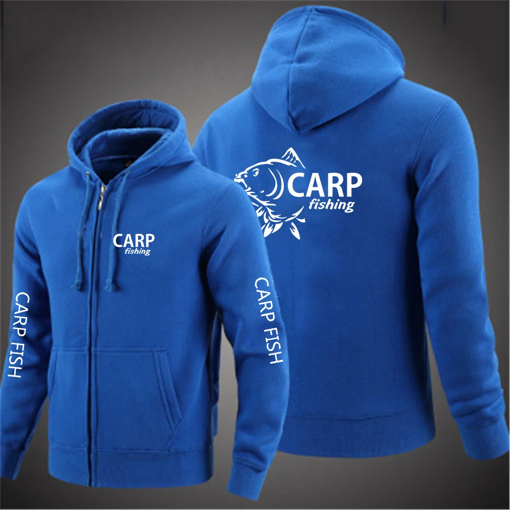 Men Solid Color Zipper Hooded Long Sleeve Jacket Casual Sweatshirt