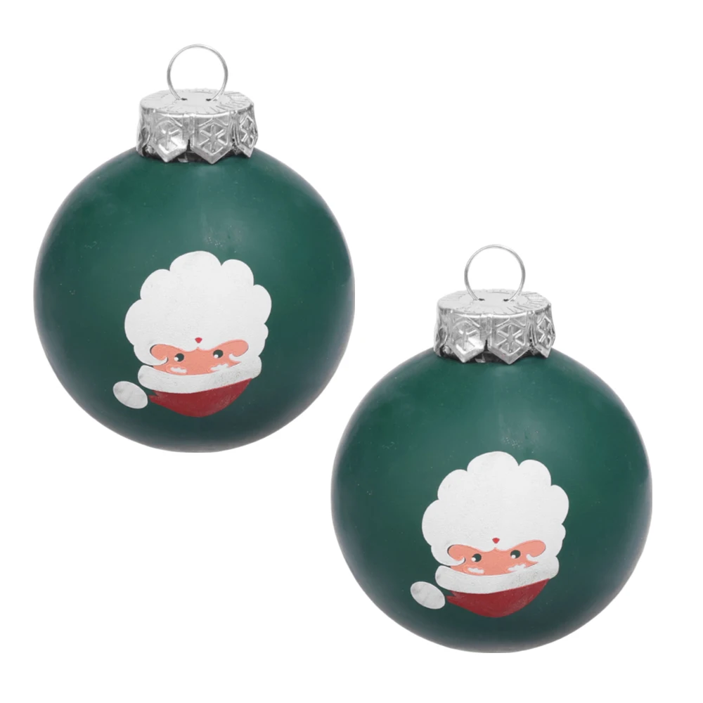 thumbnail image 1 of 2/12 bolas navideñas rojas y verdes para adornos de árbol de Navidad, bolas colgantes de Año Nuevo, regalo para fiestas en el hogar, suministros de decoración navideña, 1 of 5