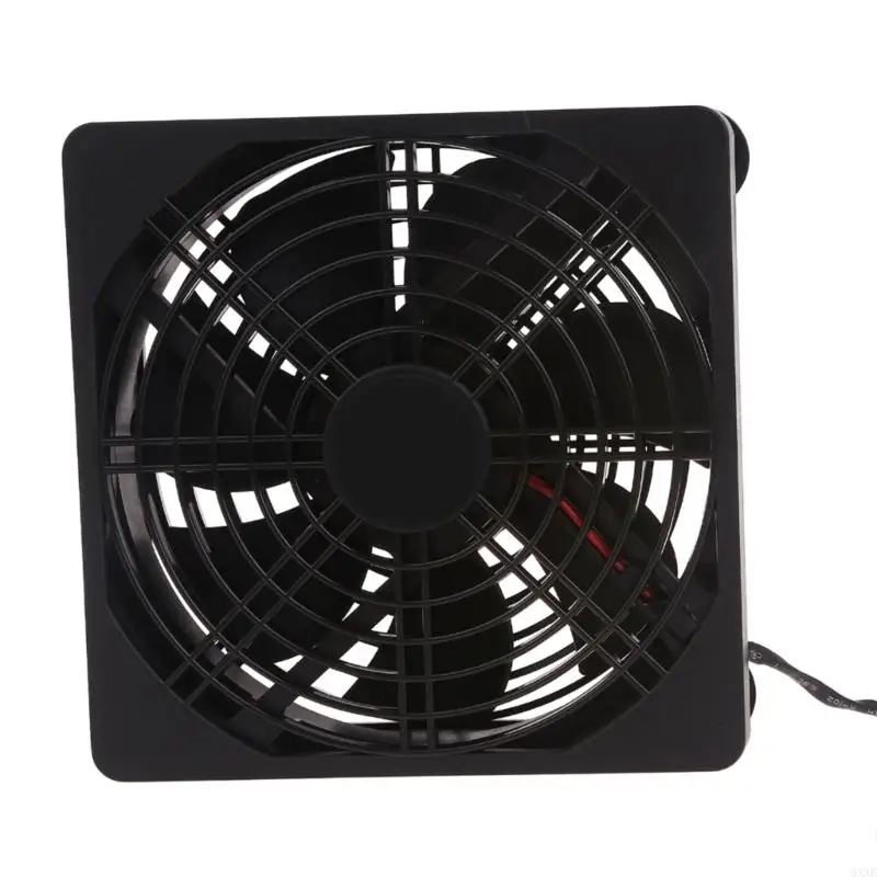 QXNE 12CM Blower Low Noise Cooling Fan 110V 220V for Modem Box Receiver DVR-