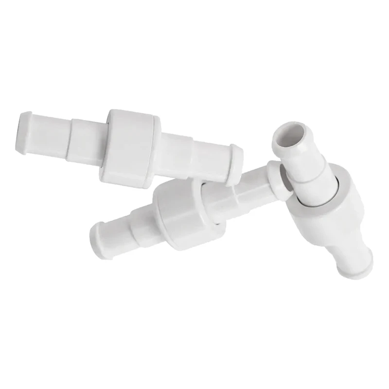 3Pcs Hose Swivel White D20 For Polaris 180 280 380 Pool Cleaner Ball Bearing Swivel Pool Cleaner Replacement Parts 3