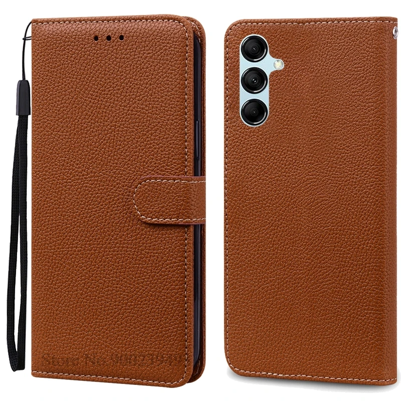 Leather Wallet Flip Phone Case - Premium Cover for Samsung Galaxy M55 5G
