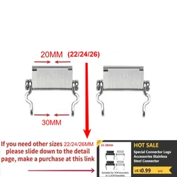 Stainless Steel Multifunction Wearable Tool Bracelet (Silver - 2.5CM - 20MM)