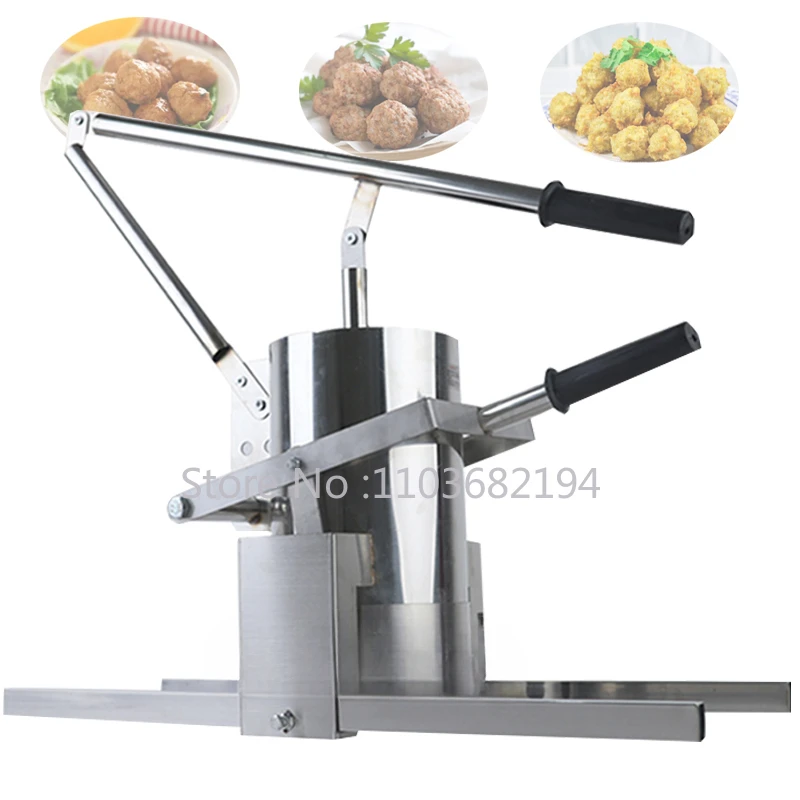 

Make Pork Vegetables Ball Machine Fried Balls Machine Meatball Beef Ball Forming Machine Shrimp Fish Ball Maker